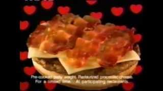 2001 Burger King Sourdough Bacon Cheeseburger commercials [upl. by Naret]