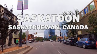 Saskatoon Saskatchewan Canada  Driving Tour 4K [upl. by Hetti]