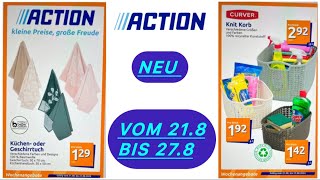 ACTION Prospekt Werbung und Angebote Gültig von 21824 Werbung DE [upl. by Thgiwed169]