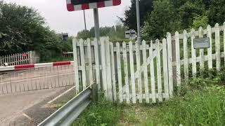 Whissendine Level Crossing Leics [upl. by Egwin]