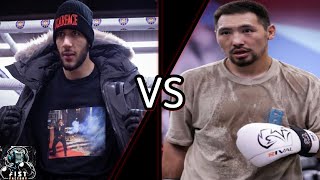 JANIBEK ALIMKHANULY VS HAMZAH SHEERAZ FIGHTSOFF SHEERAZ CALLED A DUCK amp OVERHYPED quotDO YOU AGREEquot [upl. by Refotsirc]