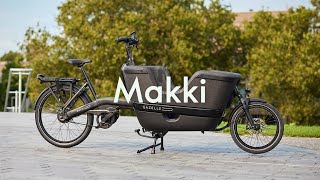 Gazelle Makki Travel amp Load Pour toute la famille  Gazelle velo [upl. by Ahsirtap340]