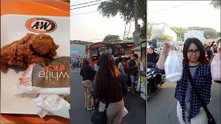 REKOMENDASI AYAM FRIED CHICKEN VIRAL JUALANNYA DIDEPAN AYAM TERKENAL MELODY FOOD [upl. by Rika]