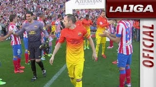 Resumen de Atlético de Madrid 12 FC Barcelona  HD  Highlights [upl. by Correna]