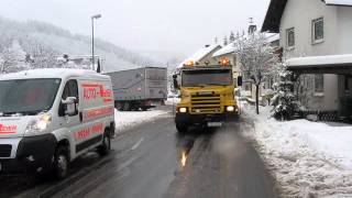 LKW Unfall B 85 in Förtschendorf  mit Bergung [upl. by West]