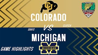 CFB 25 Online League HIGHLIGHTS  Colorado VS Michigan  S1 W4 [upl. by Farika]