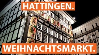 Der Weihnachtsmarkt in Hattingen  Weihnachtsmärkte im Ruhrgebiet  checkpottclip [upl. by Ardnassak]