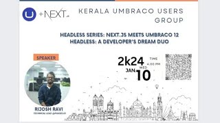 Headless Series Next js Meets Umbraco 12 Headless A Developers Dream Duo [upl. by Steven]