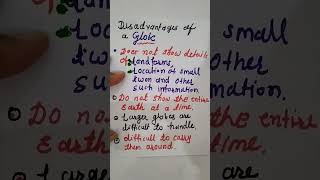 Disadvantages of Globe Globe and Maps Class 5 Social Studies Geography ICSC Board  Explanation [upl. by Ettelrahc]