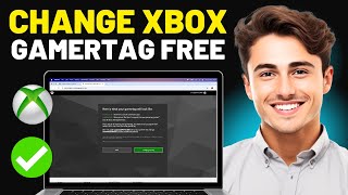 How to Change Xbox Live Gamertag For Free  Xbox Support [upl. by Yelsnik]