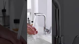 Waschtischarmatur mit 360° Rotation armaturen badezimmer shorts gadgets faucet [upl. by Harbour]