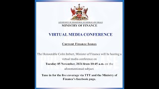 Media Conference Hosted By The Ministry Of Finance [upl. by Pomfret122]