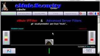 eMule Security Center  How to setup IpFilter [upl. by Lowson]