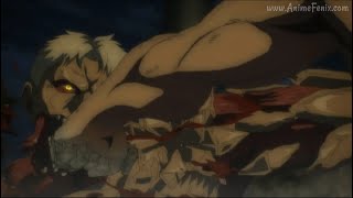 EREN VS REINER ROUND 3 HD Shingeki no kyojin Final Season [upl. by Halika]