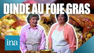 Les cuisses de dinde au foie gras de Maïté 🍗✨  Archive INA [upl. by Marin]