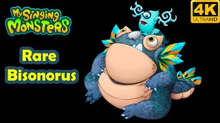 Rare Bisonorus My Singing Monsters 4k [upl. by Ettenoj]