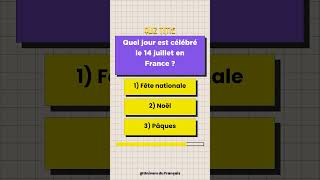 quotQuiz De Culture Française  Les Célébrationsquot [upl. by Yecam]