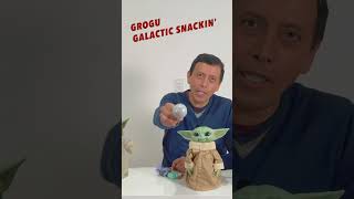 Grogu Galactic Snackin The Mandalorian Baby Yoda Star Wars en Español 4K [upl. by Damian]