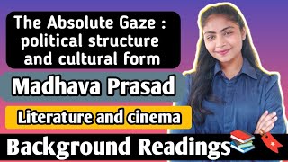 The Absolutist Gaze  political structure and cultural formMADHAVA PRASAD semester6 dusol exam [upl. by Eellehs]