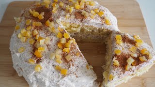 Sicilian Cake with Ricotta Cheese and Disaronno [upl. by Merce]