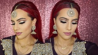 GRWM glitter cut crease [upl. by Aidne]