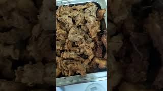 Chicken skin chicharon fypyoutube highlights followers [upl. by Nyladnek432]