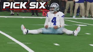 NFL Pick Six Interceptions of the 2023 Season [upl. by Leoine]