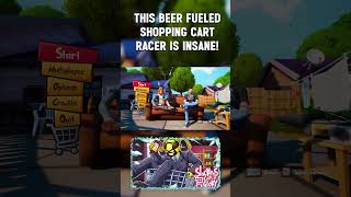 This BEER Fueled Shopping Cart Racer is INSANE [upl. by Maryanna]