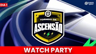 🟢 WATCH PARTY TORNEIO DA ASCENSÃO  DIA 1 [upl. by Eanom]