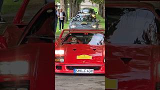 Ferrari Cavalcade classiche 2024 ferrari classic luxury fypシ゚viral f40 billionaire cavalcade [upl. by Damick]