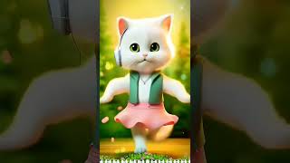 cat kitten series 6। new cat kitten dancing shorts viral viralshort attitude statusking [upl. by Rafa452]