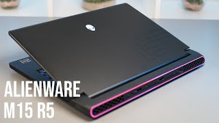 Alienware M15 R5 Review  QHD 240hz 3070 RTX amp Ryzen FTW [upl. by Gregor]