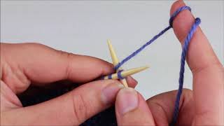 Cable Cast On Method For Knitting With Existing Stitches [upl. by Aldis]