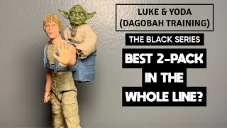 Luke amp Yoda Black Series Figure Review Dagobah Training [upl. by Theresita644]