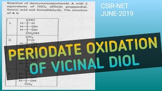 PERIODATE OXIDATIONREACTION MECHANISMCONCEPT IN CHEMISTRY [upl. by Tigges173]