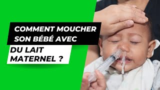 Moucher son bébé avec du lait maternel  Astuce naturelle et douce [upl. by Acimat]