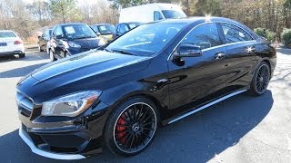 2014 MercedesBenz CLA45 AMG 4Matic Start Up Exhaust and In Depth Review [upl. by Brynna801]