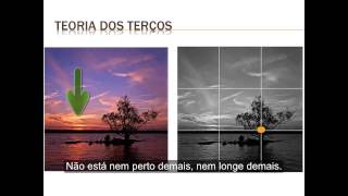 Curso de Fotografia Grátis  aula 7  regras dos terços pontos ouro [upl. by Assirol]