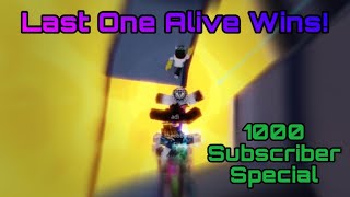 Last one alive wins ROBUX  Flood Escape 2 1000 Subscriber special [upl. by Ballman]