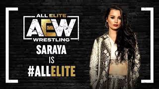 AEW SARAYA OFFICIAL THEME SONG 2022 [upl. by Olegnaid]