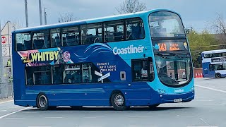 New Coastliner Bus 2773 At Leeds Bus Station [upl. by Meelas63]