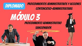 Procedimiento administrativo sancionador 1 de 4 [upl. by Ardnu]