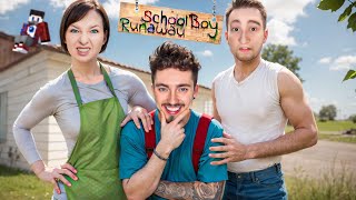 СБЕГАЮ ОТ ЗЛЫХ РОДИТЕЛЕЙ В SCHOOLBOY RUNAAWAY В МАЙНКРАФТ [upl. by Prima]