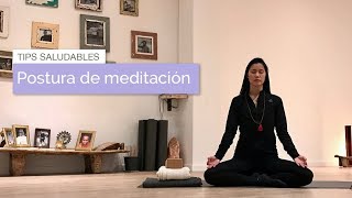 Consejos para la postura de meditación [upl. by Calle]