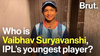 Who is Vaibhav Suryavanshi IPL’s youngest player [upl. by Ahsenev]