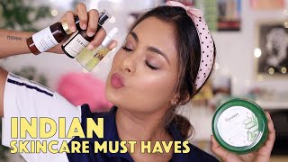 10 Indian Skincare Products You MUST HAVE for Hyperpigmentation Pimples Blackheads amp Even skintone [upl. by Nerreg]