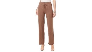 MarlaWynne Basic Knit Drawstring Pants [upl. by Kcerb]