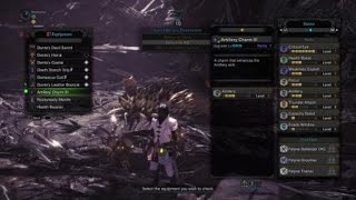 MHW Blademaster Charge Blade  Dantes Devil Sword High Crit Build [upl. by Domingo]