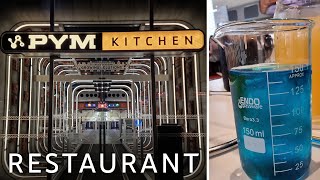 4K PYM KITCHEN Restaurant  Avengers Campus Paris  Disneyland Paris [upl. by Fatsug]