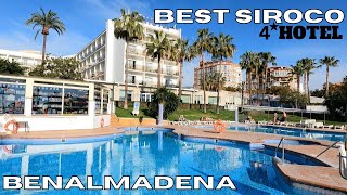 Benalmadena BEST SIROCO Hotel POOL and BAR Tour Andalusia SPAIN Costa del Sol [upl. by Pail]